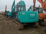 2018 Kobelco SK75-8 crawler excavator rear view