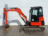 2020 Kubota KX037-4 mini excavator, side view