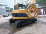 2022 Caterpillar 308D crawler excavator, rear three-quarter view