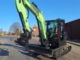 2026 Eurotrac HE60-EV mini excavator, side view