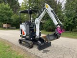 2022 Bobcat E17 mini excavator, side view