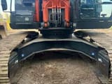 2022 Hitachi ZX300 crawler excavator, front view of undercarriage and cab