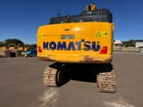 2022 Komatsu PC210 NLC-11 excavator rear view