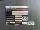2019 Volvo ECR355EL crawler excavator identification plate