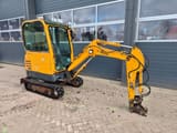 2017 Hyundai R16-9 mini excavator, side view