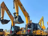 2024 Sany SY215C crawler excavator, front three-quarter view