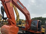 2023 Doosan DH225LC-7 crawler excavator, front three-quarter view