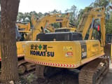 Komatsu PC360-7 crawler excavator, rear view