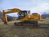 2007 CASE CX240B crawler excavator, side profile view