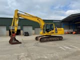 2022 Komatsu PC210LC-11 crawler excavator, side profile view