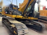 Caterpillar 320D L rupsgraafmachine uit 2011, zijaanzicht