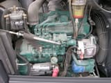 2018 Volvo ECR50D mini excavator engine bay view