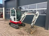 2011 Takeuchi TB219 mini excavator, side view