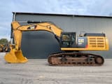 2015 Caterpillar 352F crawler excavator, side view