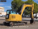 2016 Caterpillar 308E2CR mini excavator, side profile view