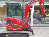 Mole M25ZT mini excavator, side view