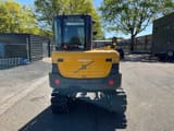 2011 Volvo EC60C mini excavator, rear view