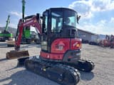 2023 Yanmar VIO50-6 mini excavator, rear three-quarter view