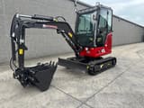 2024 Rhinoceros XN28 mini excavator, side profile view