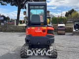 2017 Kubota U27-4 mini excavator, rear view