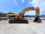 2007 Caterpillar 345C crawler excavator side view