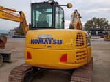 2023 Komatsu PC80MR-5 crawler excavator, rear view