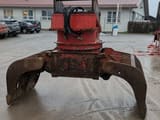 OQ80 sorting grab attachment, front view
