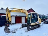 1994 Komatsu PC60-7 crawler excavator, side view