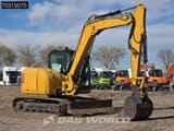 2016 Caterpillar 308E2CR mini excavator, side profile view