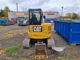 2020 Caterpillar 305E2 mini excavator rear view