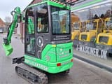 2026 Mole M20EL mini excavator, rear three-quarter view