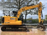 2023 JCB 140X LC crawler excavator, side view