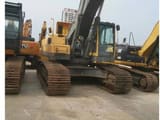2019 Volvo EC460BLC crawler excavator, front three-quarter view