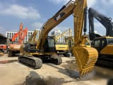 2022 Caterpillar 323D2L crawler excavator, side profile view
