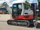 2017 Takeuchi TB290 mini excavator, side view