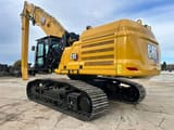 2025 Caterpillar MH3260 material handler, rear three-quarter view