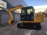 2023 Caterpillar 307E2 crawler excavator, side view