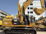 Caterpillar 320D2L crawler excavator, side profile view