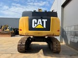 2018 Caterpillar 352F crawler excavator rear view