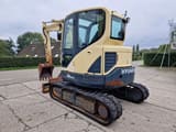 2014 Hyundai 60CR-9 mini excavator, rear three-quarter view
