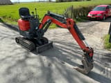 2005 IHI 9NX mini excavator, rear three-quarter view