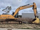 2008 CASE CX300C crawler excavator, side view