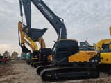 2022 Hyundai R225VS crawler excavator, side view