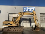 2001 Caterpillar 317B crawler excavator, side profile view