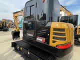 2024 Sany SY60C mini excavator, rear three-quarter view