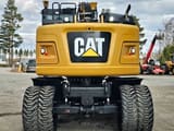 2017 Caterpillar M317F wheel excavator rear view