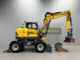 2021 Wacker Neuson EW100 wheel excavator, side profile view
