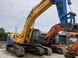 2008 Hitachi ZX350LCN-3 crawler excavator, side view