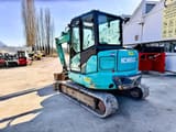 2016 Kobelco SK45SRX-6 crawler excavator, rear three-quarter view