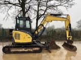 2017 Yanmar VIO50 mini excavator, side profile view